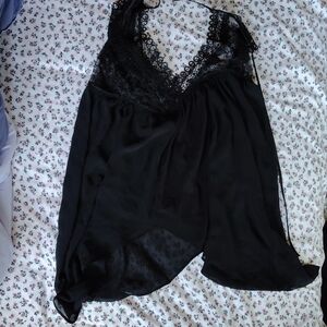 Victoria's Secret Black Lace Top